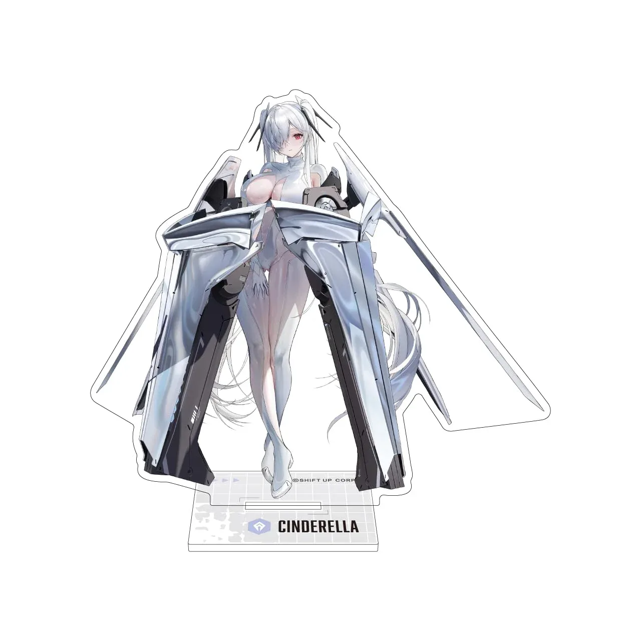 Algernon Products Victory Goddess Nikke Acrylic Stand Cinderella 49-111x125mm