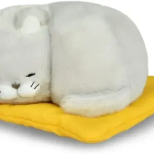 Amuse Bear Manju Zafu Sleeping Plush Animal Toy