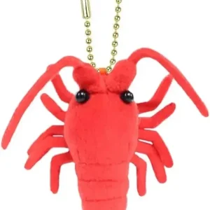 Amuse Ocean World Ise Shrimp Red Mascot Plush Toy Figure