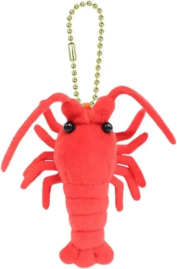 Amuse Ocean World Ise Shrimp Red Mascot Plush Toy Figure