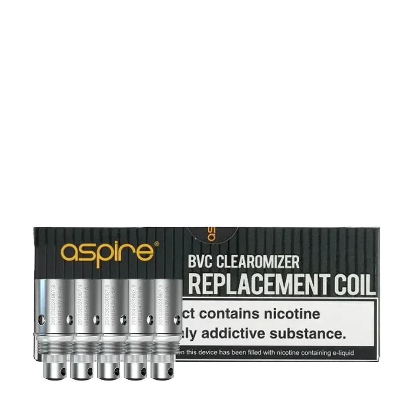 Aspire BVC Coils 1.8ohm (Pack of 5)