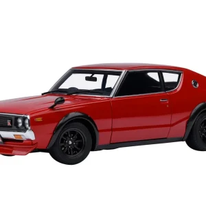 Autoart 1/18 Nissan Skyline 2000GT-R KPGC110 Tuned Version Red 77468