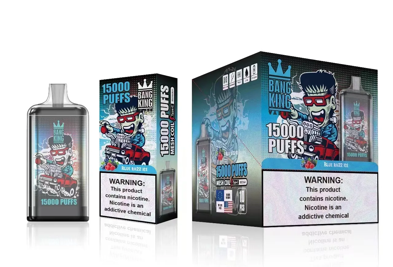 Bang King Crystal 15K Puff Wholesale Disposable Vape Pod