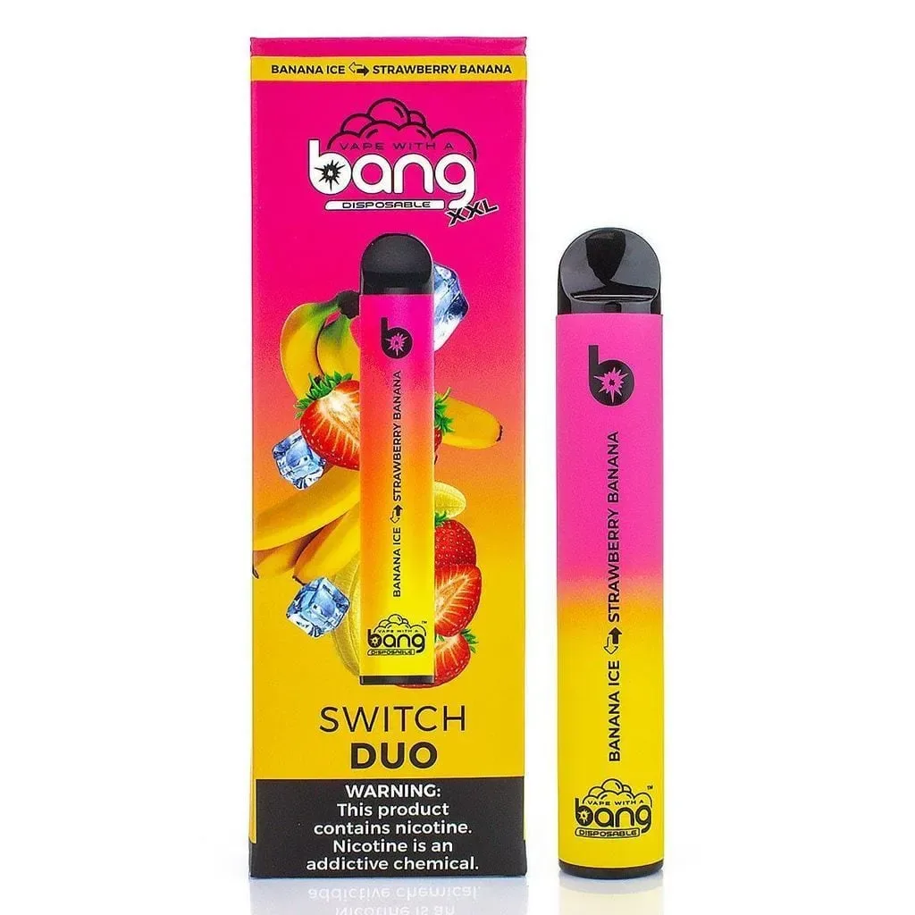 Bang XXL Switch Duo Disposable Vape Pen – 2500 Puffs 6% nicotine 7ML