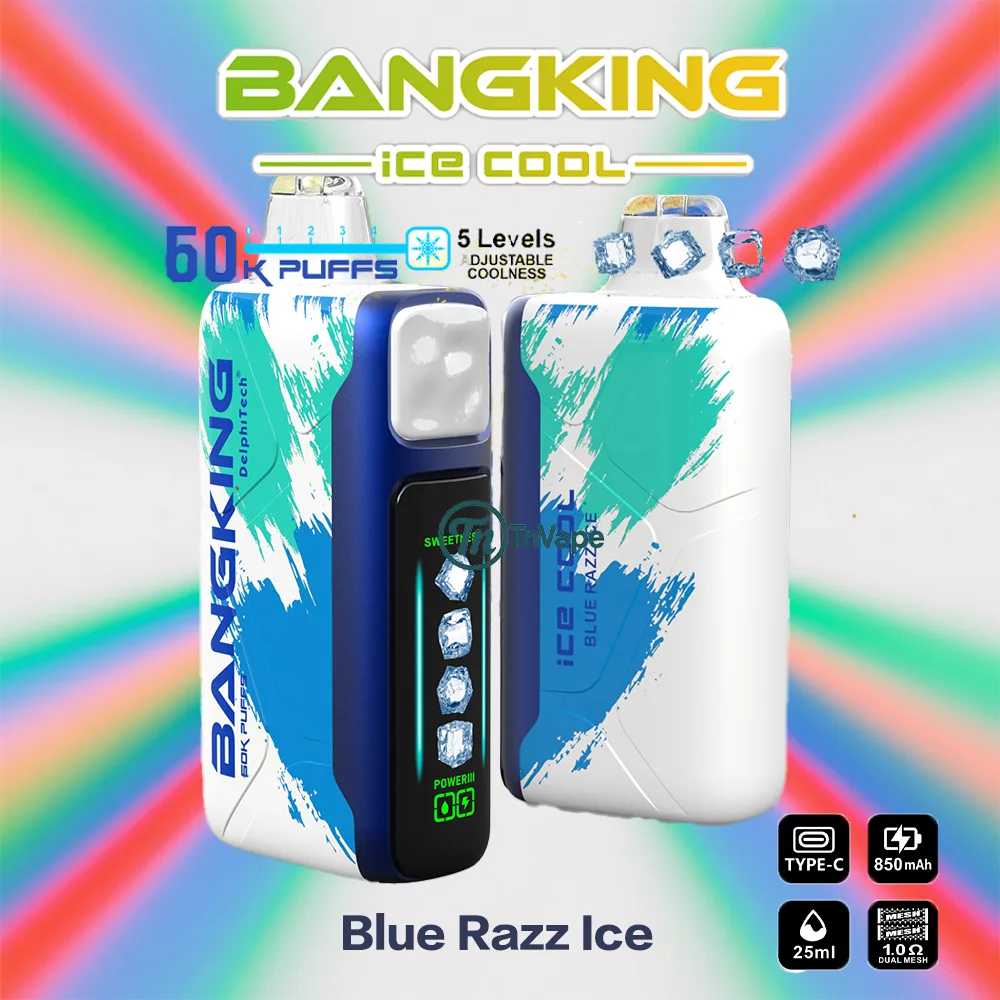 BangKing Ice Cool 60K | 60000 Puffs & 5 Levels Of Adjustable Coolness & Dual Mesh Coils - Image 2