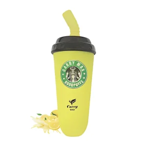CARRY Max Pro Mini Cup Disposable Vape 8000 Puffs – Hand-Cut Lemon