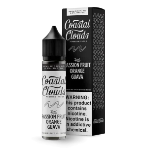 Coastal Clouds – Iced Passion Fruit Orange Guava – 60ML E-Liquid