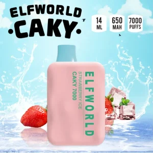 Elfworld Caky 7000 Rechargeable Disposable Vape Device Bulk Price