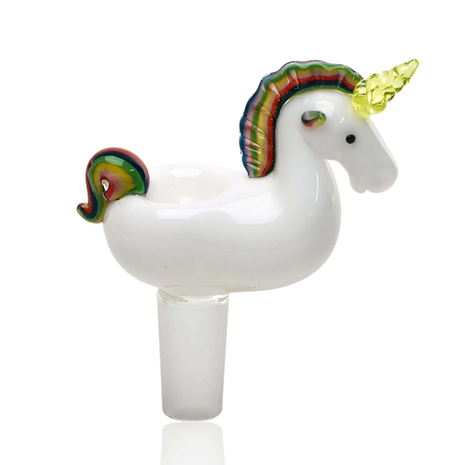 Empire Glassworks Glowing Unicorn Bowl - 14mm Male