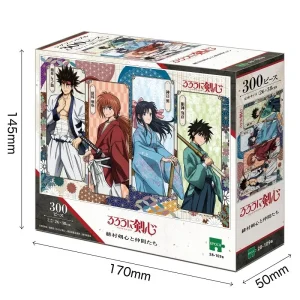 Epoch Rurouni Kenshin 300-Piece Jigsaw Puzzle with Glue and Spatula 26x38cm