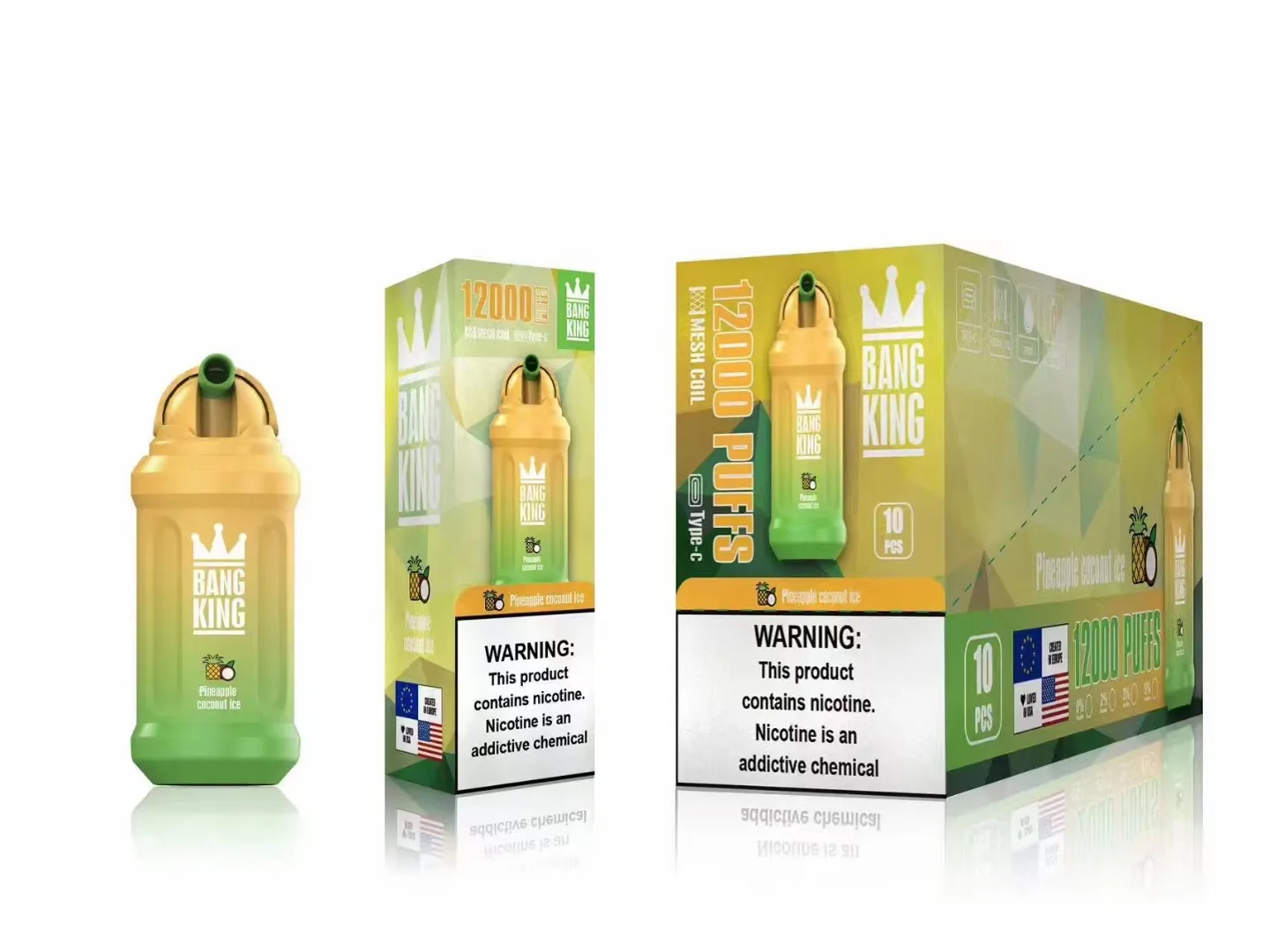 France Hot Sale Bang King 12000 Puff Disposable Vape