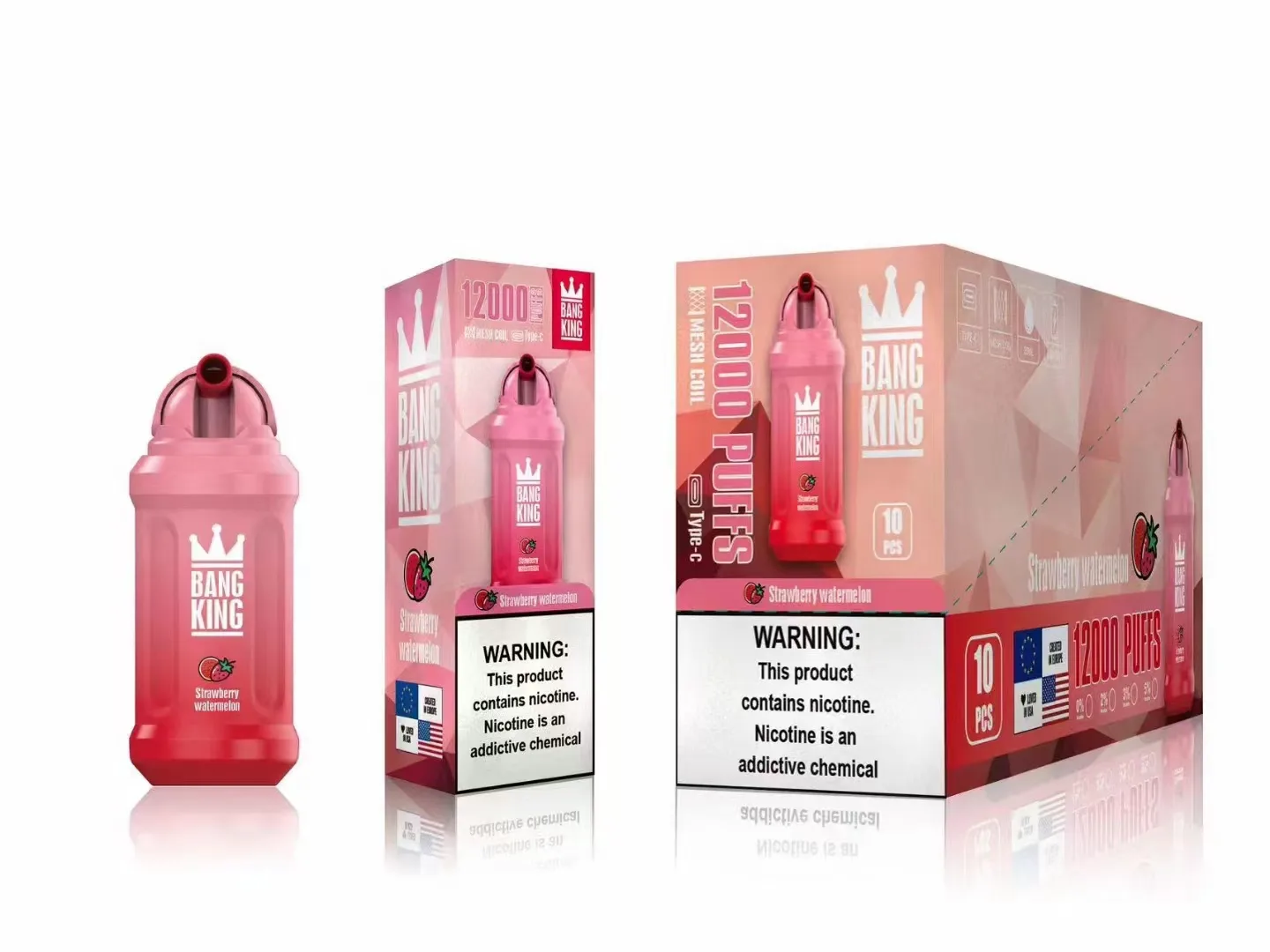 France Hot Sale Bang King 12000 Puff Disposable Vape - Image 2