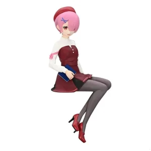 Furyu Re:Zero Noodle Stopper Figure Ram Literary Style Book Girl Statue