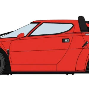 Hasegawa 1/24 Lancia Stratos HF Plastic Model Custom Car 20750
