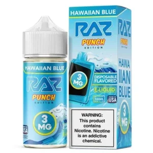 Hawaiian Blue - 3mg - Pod Juice X RAZ - 100mL