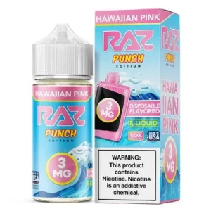 Hawaiian Pink Punch - 6mg - Pod Juice X RAZ - 100mL