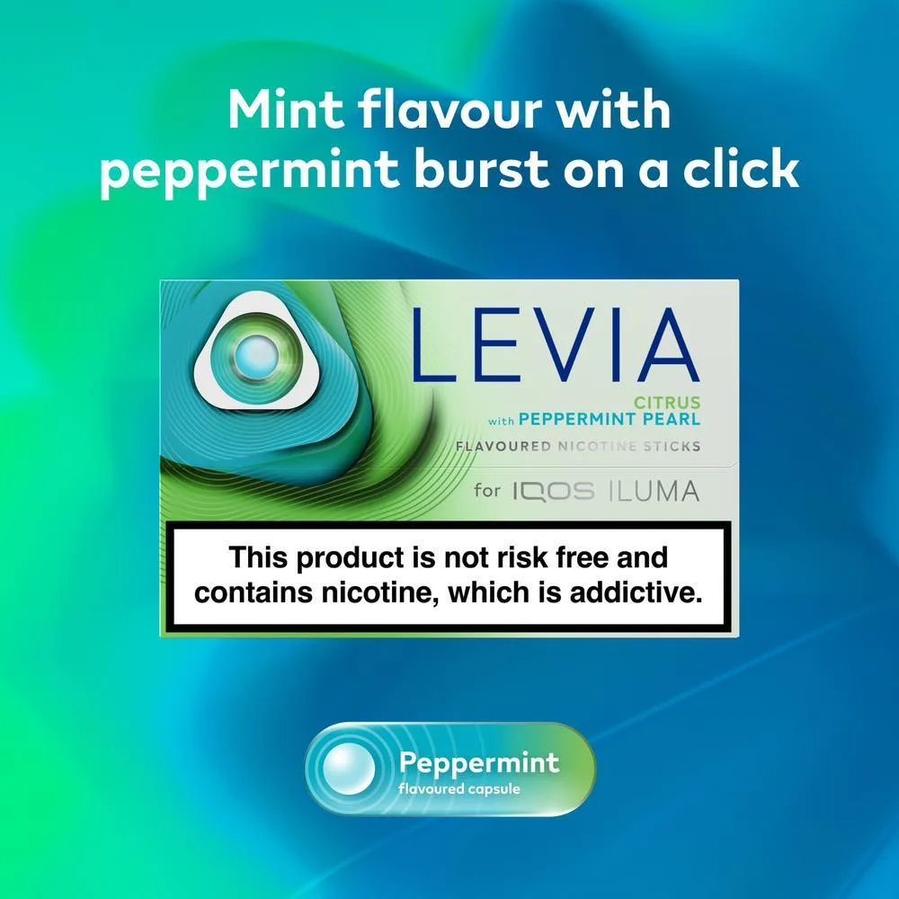 IQOS Levia Citrus With Peppermint Pearl