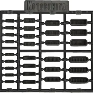 Kotobukiya MSG Plastic P126 Duct Nozzle III Model Kit Components