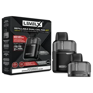 LEVEL X REFILLABLE DUAL COIL POD KIT