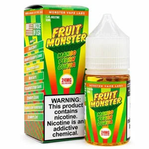 Mango Peach Guava - 24mg - Fruit Monster Salt - 30mL