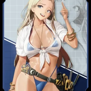 Movic Chara Sleeve Matte Series NIKKE Ocean Repair Card Sleeves