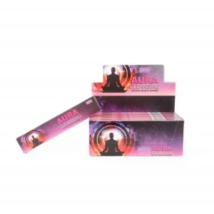 Nandita - Aura Cleansing Incense Natural & Organic Hand-rolled Masala Incense Sticks 15g