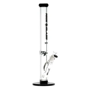 Nice Glass - 18" 9mm Tall Straight Shooter Bong