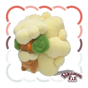 Official Pokemon Whimsicott Plush Figure from the Pokemon Fit Series