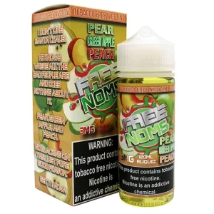 Pear Green Apple Peach - 6mg - Free Noms by Nomenon - 120mL