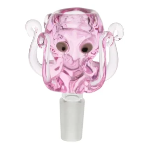 Pink Squid Bowl - 14mm Male