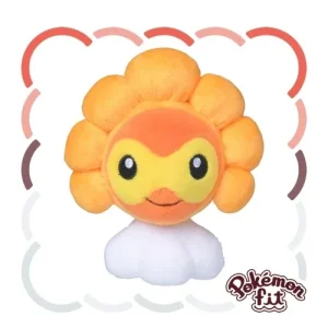 Pokemon 351 Plush Castform Sunny Form Soft Quality Figure