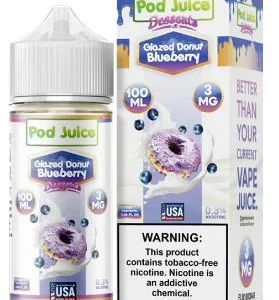 Glazed Donut Blueberry | Pod Juice