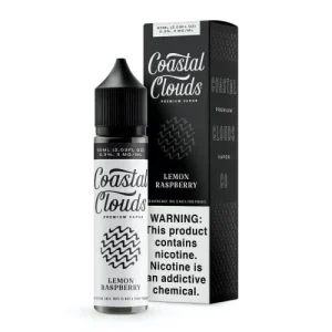 Coastal Clouds Lemon Raspberry 60ml Vape Juice - 6MG