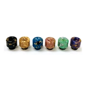 Drip Tip 510 Gold Flakes ( Singles )