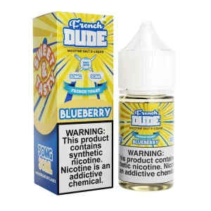 Vape Breakfast Classics French Dude Blueberry 30ml Nic Salt Vape Juice - 30mg