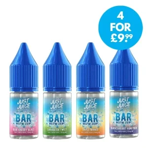 Just Juice 10mg (1%) Below Zero Nic Salt 10ml