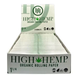 High Hemp 1 1/4 Papers 25 Pack