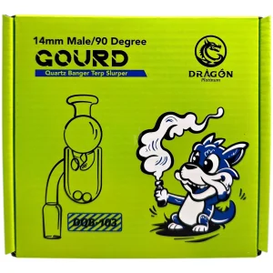 Dragon Platinum Gourd Quartz Banger Terp Slurper