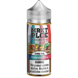 MRKT PLCE Forbidden Berry 100ml Vape Juice - 0mg