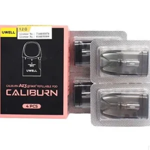 Caliburn AZ3 Grace Refillable Pod (4 Pack) | Uwell