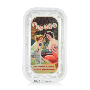 Zig Zag Small Vintage Rolling Tray
