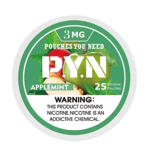 PYN Nicotine Pouches - Apple Mint