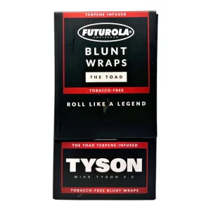 Futurola Tyson 2.0 The Toad Terpene Infused Wrap 25 Pack