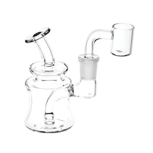 Pulsar Clear Glass Mini Dab Rig