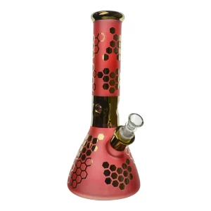 Rainbow Sherbert Beaker Bong - 12in