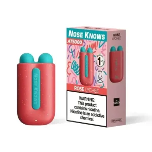 Rose Lychee - Nose Knows AT5000 Disposable Vape