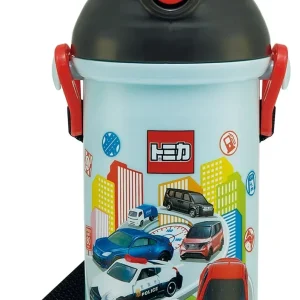 Skater Tomica 25 Boys 480ml Child-Friendly Antibacterial Water Bottle