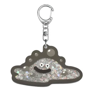 Square Enix Smile Slime Glitter Keychain Stray Metal Sparkling Shine