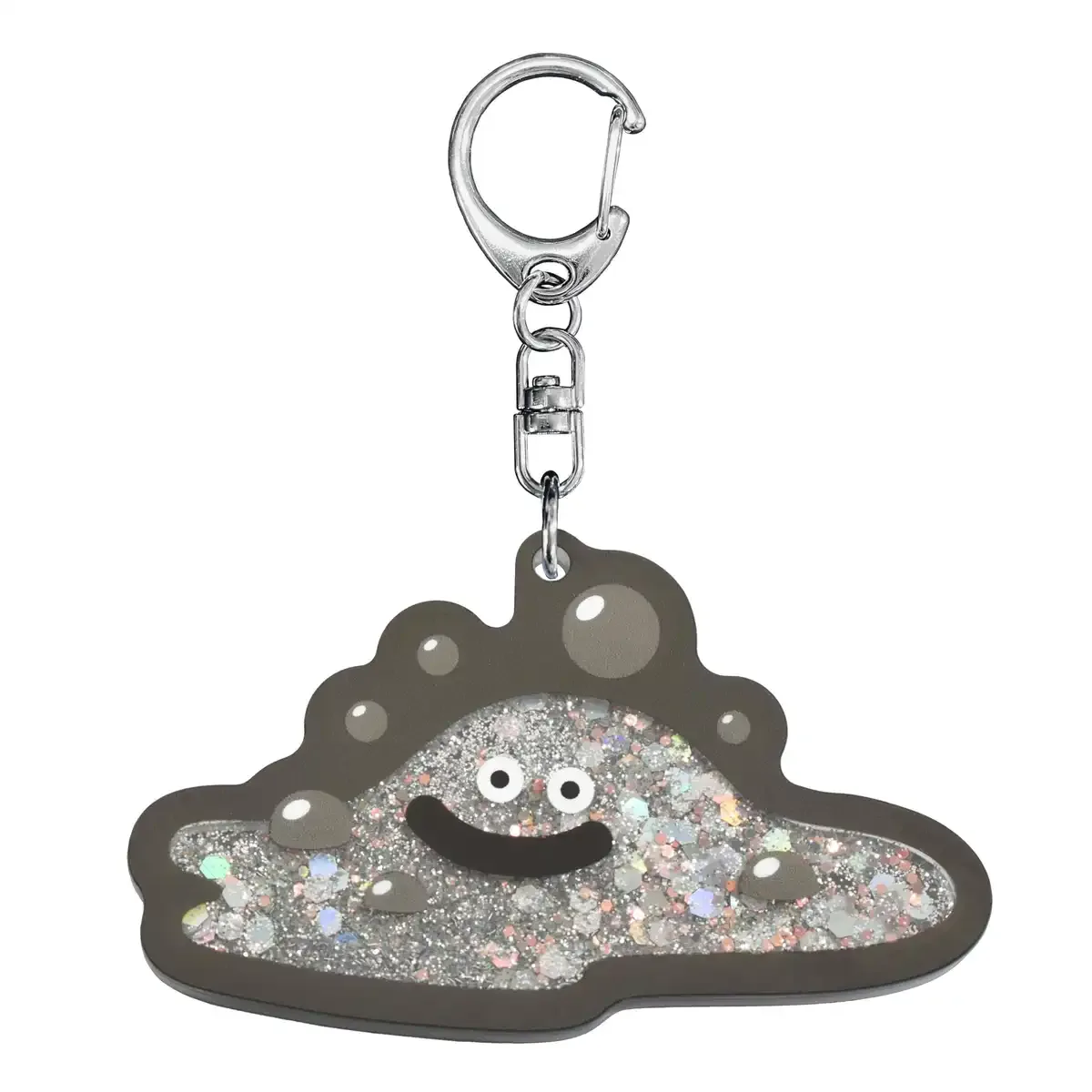 Square Enix Smile Slime Glitter Keychain Stray Metal Sparkling Shine