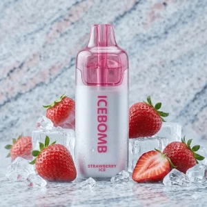 Strawberry Ice - Icemax ICEBOMB 18k Disposable Vape
